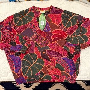 Farm Rio Hidden Animals Sweatshirt